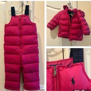 Polo by Ralph Lauren toddler snowsuit